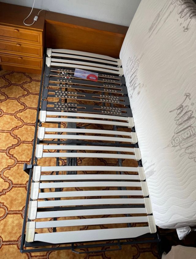 Pack Somier Calvin articulado + Colchón DL 15 Liso