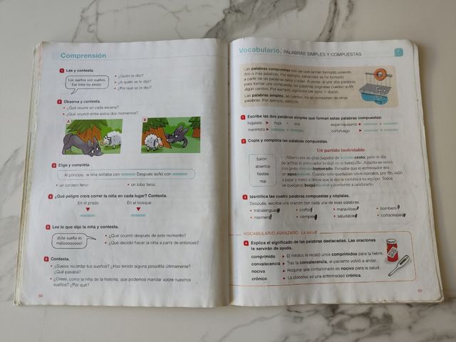 Lengua Castellana (mochila ligera). 4° Primaria.