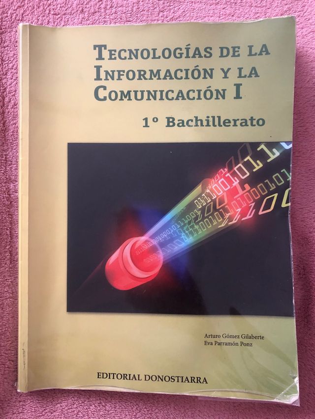 Libro de texto de tecnología 1 bachiller