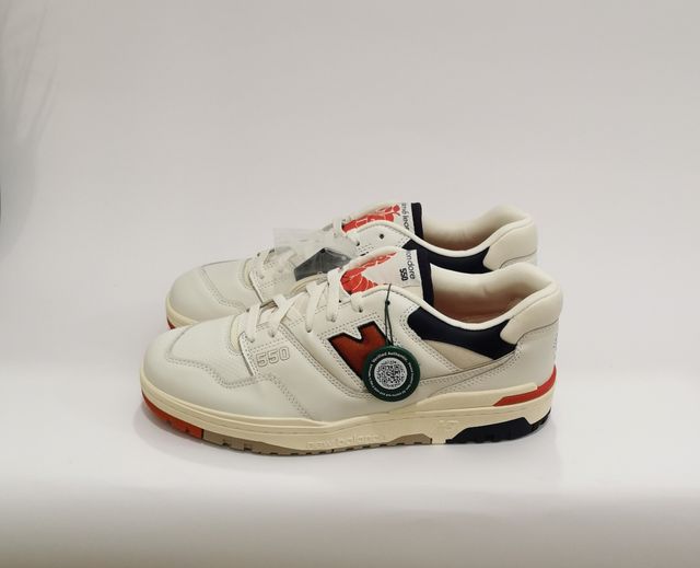 New Balance 550 Aime Leon Dore White Navy Red