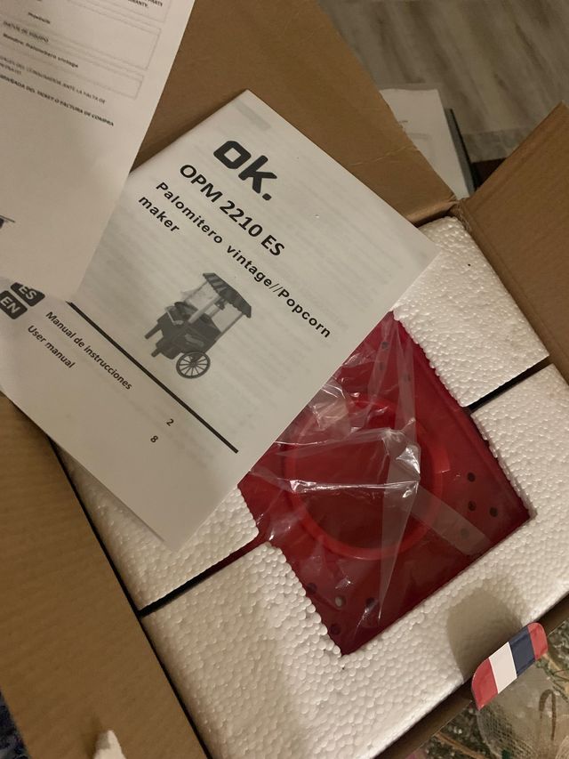 Palomitera - Máquina de palomitas A ESTRENAR!