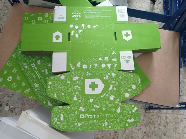 Cajas de cartón Promofarma