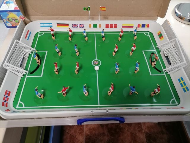 Futbolín de mesa