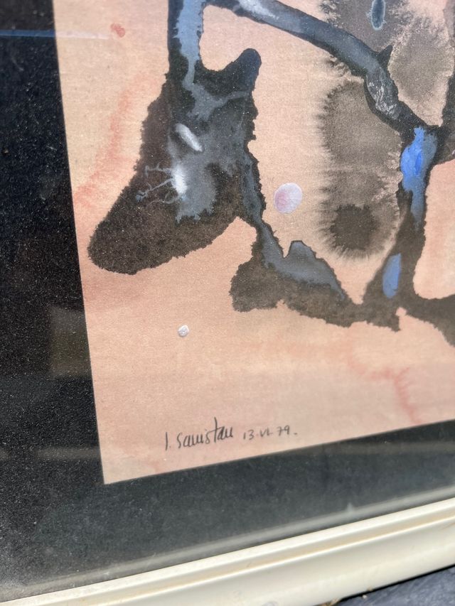 Pareja de cuadros vintage