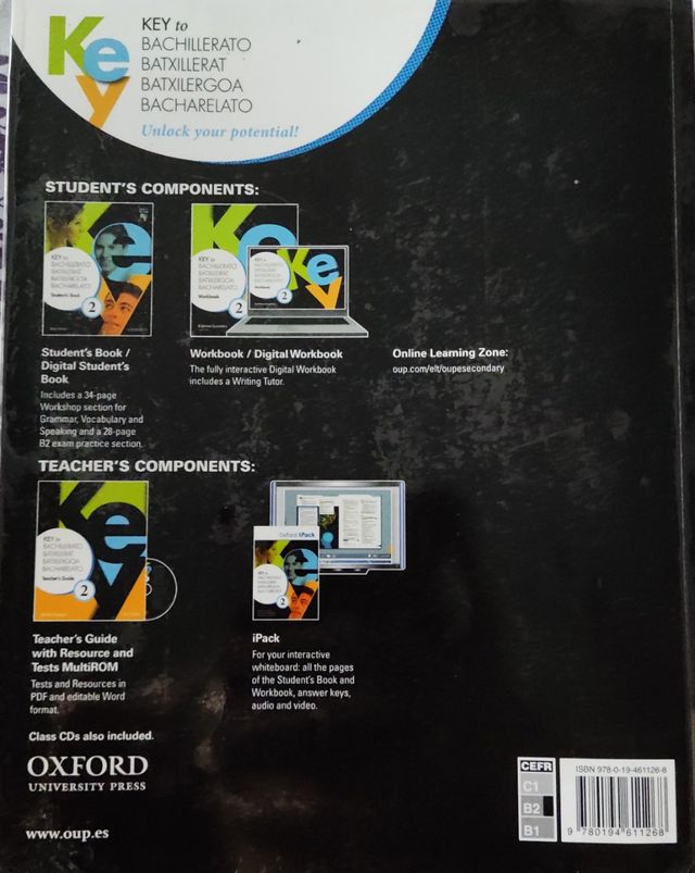 Libro 2 bachillerato Oxford Workbook