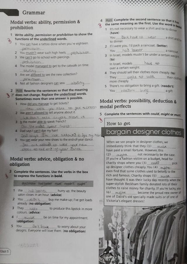 Libro 2 bachillerato Oxford Workbook