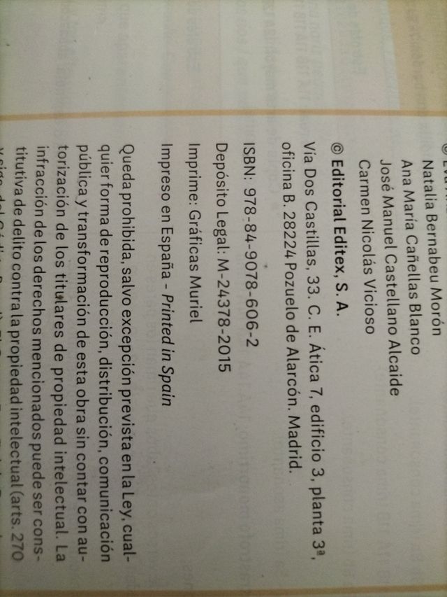 Libros 3° PMAR/Diversificación