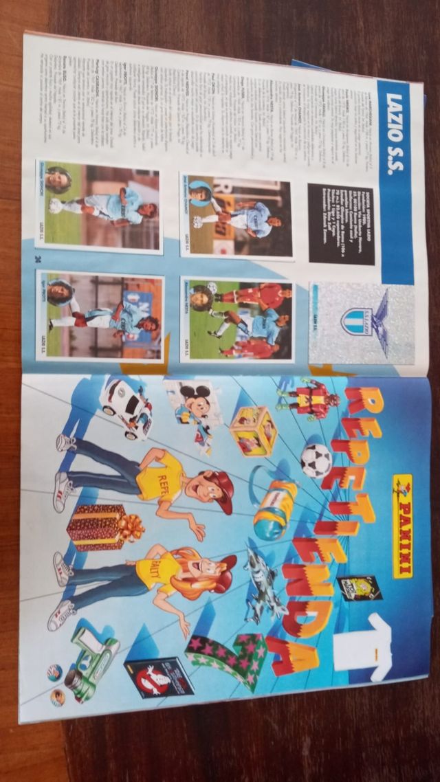 Álbum los Mejores Equipos de Europa 1996 97 Panini