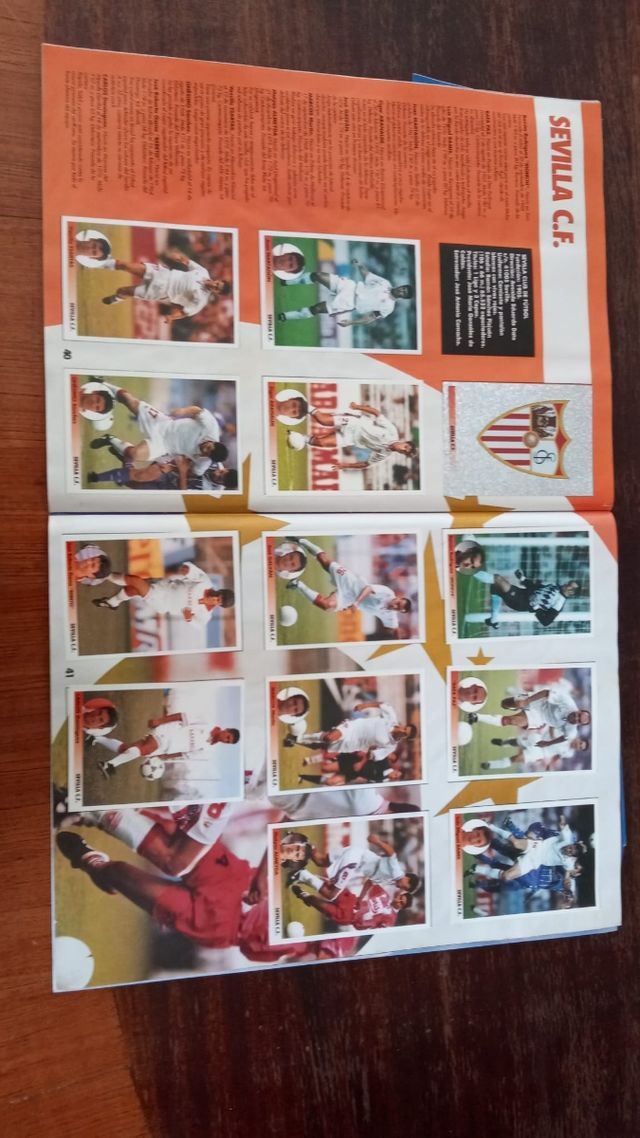 Álbum los Mejores Equipos de Europa 1996 97 Panini