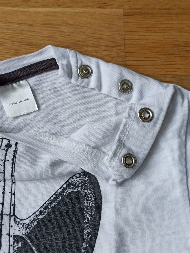 Camiseta bebé Nirvana (6-9m)