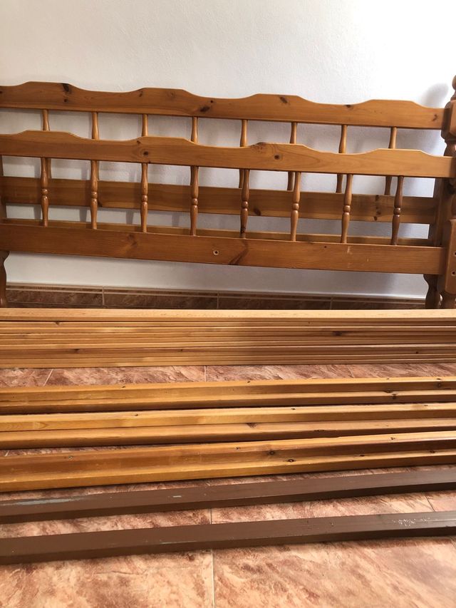 Armazón cama de madera
