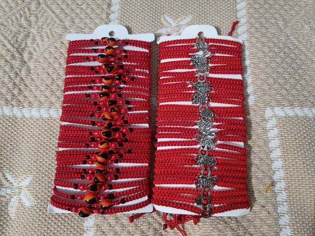 Pulceras de Hilo rojo