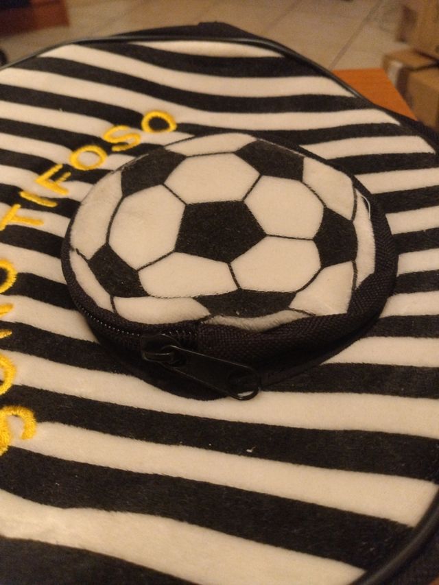 zainetto bimbo bianconero