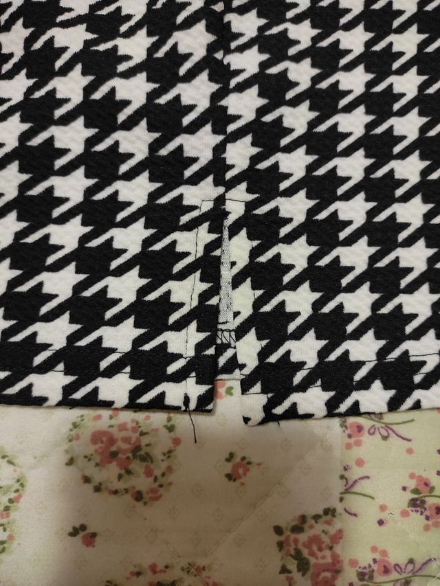 Falda mini estampado geométrico 