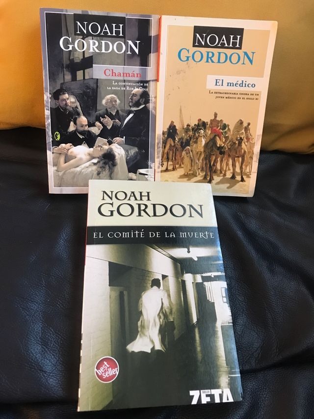 Lote libros de Noah Gordon sin estrenar!.
