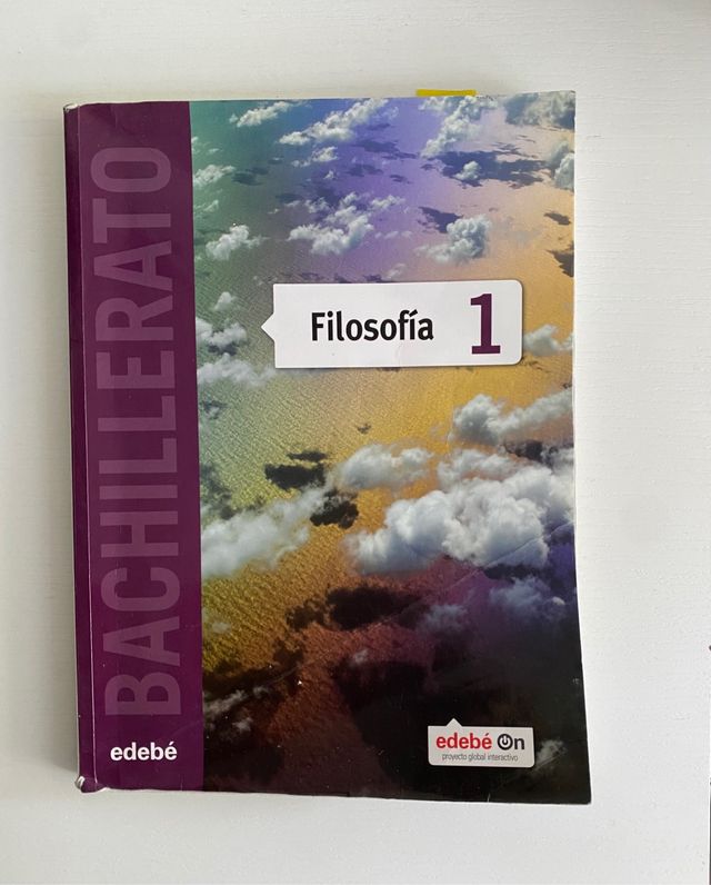 Libro de Filosofía 1ºBachillerato