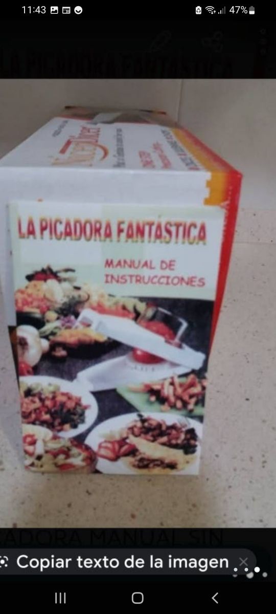 PICADORA MANUAL