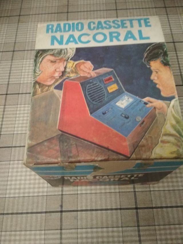 Radio Cassette Nacoral - de juguete 