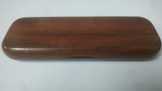 Estuche de madera para pluma estilográfica