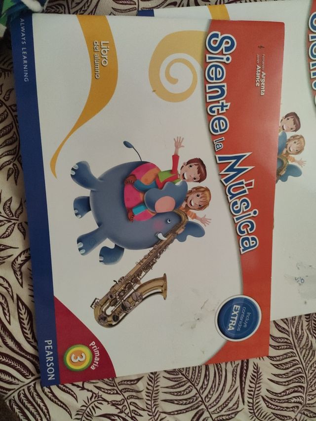 siente la música Pearson tercero de primaria