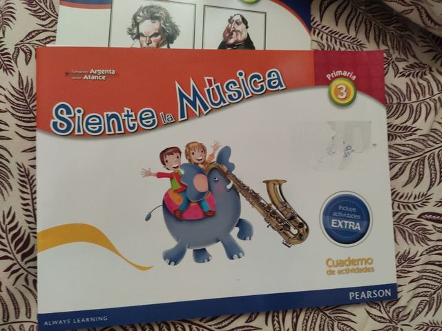siente la música Pearson tercero de primaria