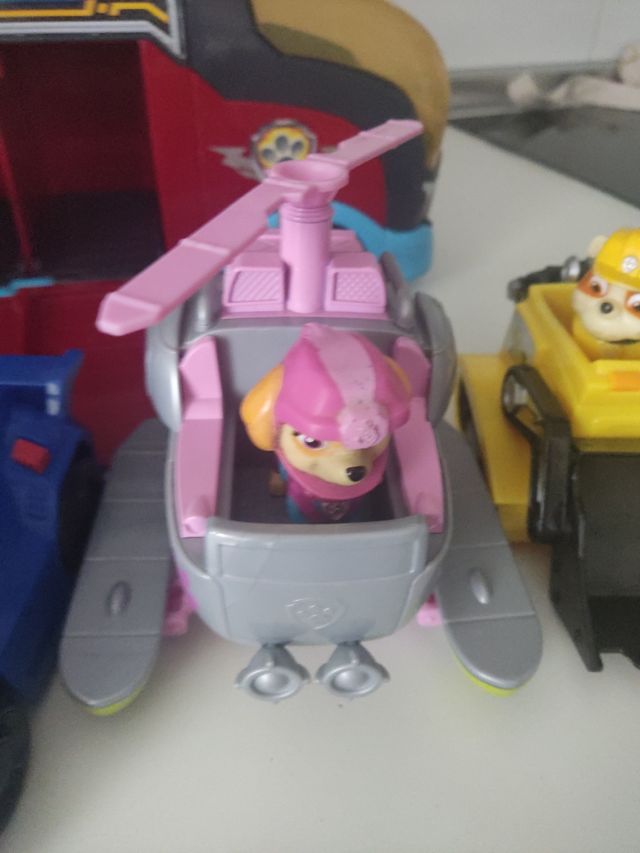 Lote patrulla canina patrulla bus y coches