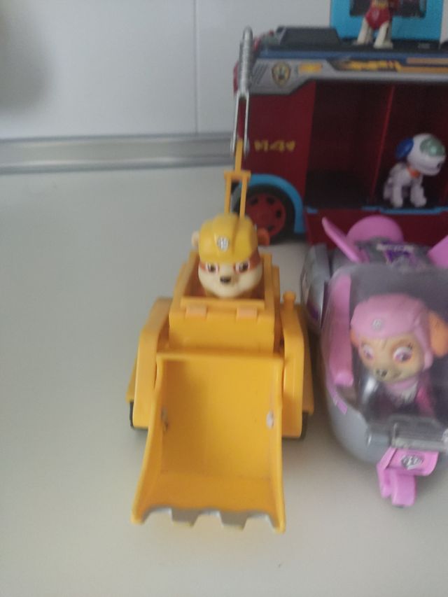 Lote patrulla canina patrulla bus y coches