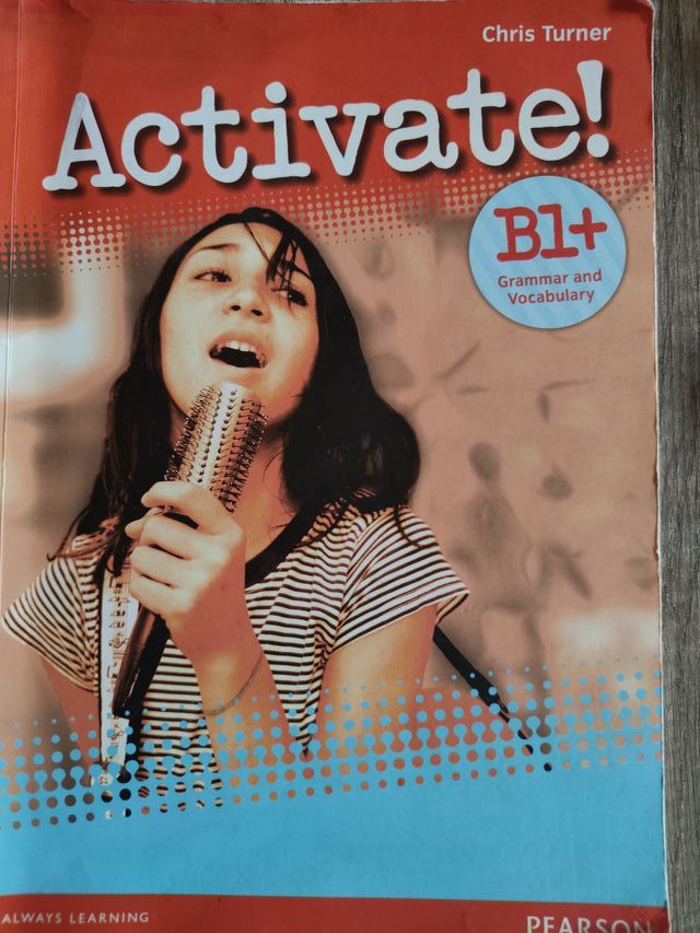 Libro inglés Activate! B1+ editorial Pearson
