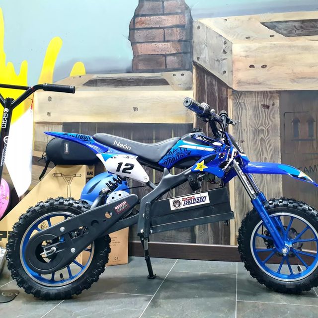 🏍Moto Cross Pitbike Electrica Infantil 1000W 