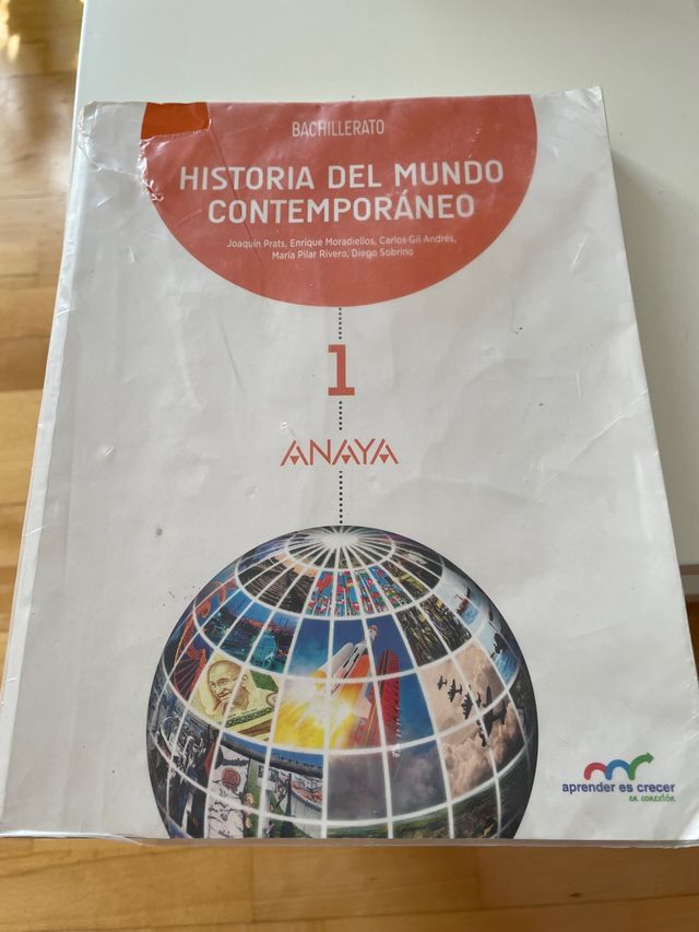 Libro Historia 1 Bach ANAYA isbin 9788467827248
