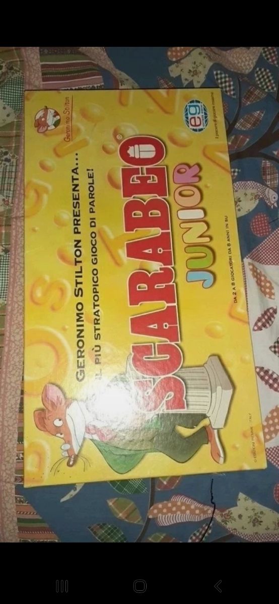 Scarabeo junior Geronimo Stilton 