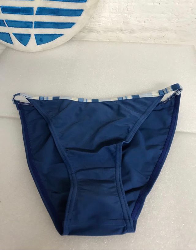 Bikini ADIDAS TALLA 38 azul rayas