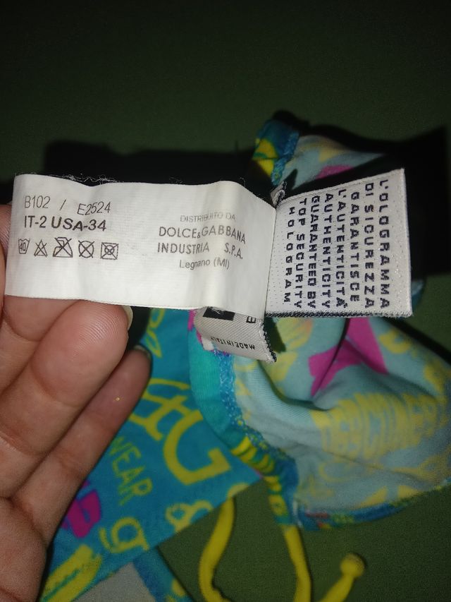 Bikini talla 34/36 Dolce & Gabbana