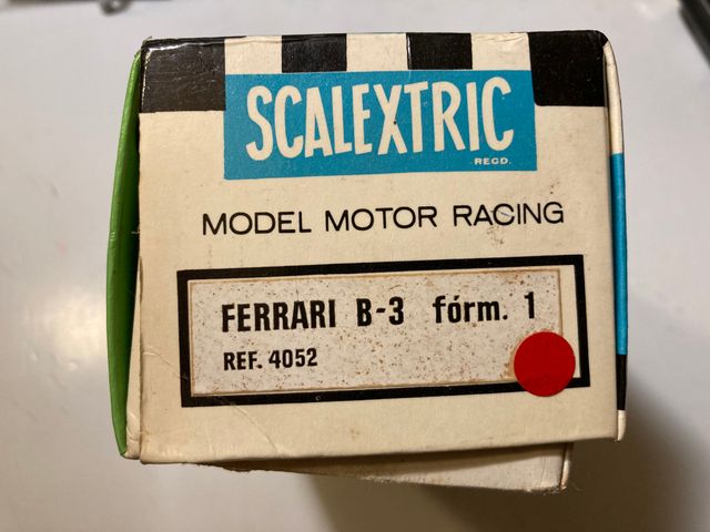 COCHE DE SCALEXTRIC. FERRARI B-3.