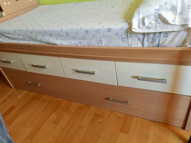 CAMA NIDO JUVENIL + COLCHÓN PIKOLIN & FLEX 