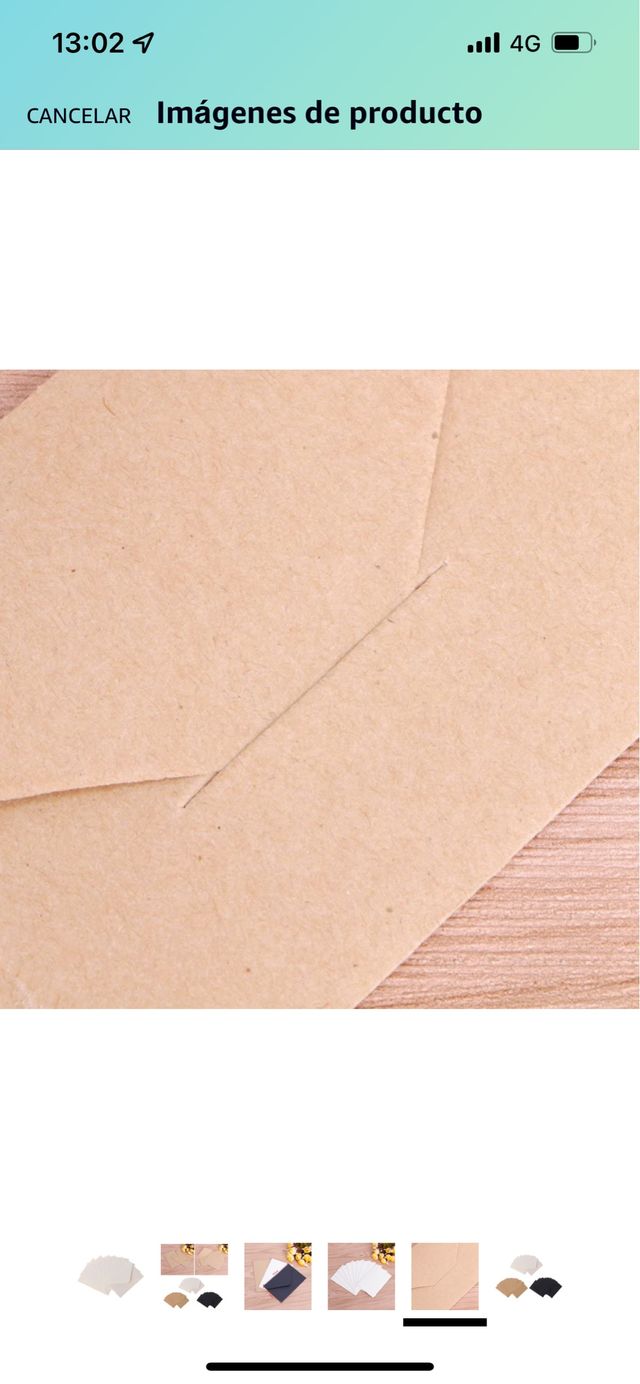 Sobres dedicatorias bodas color crema 10,5x6,8