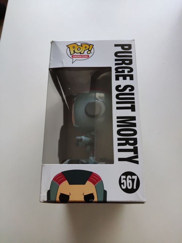 Funko pop Purge Suit Morty