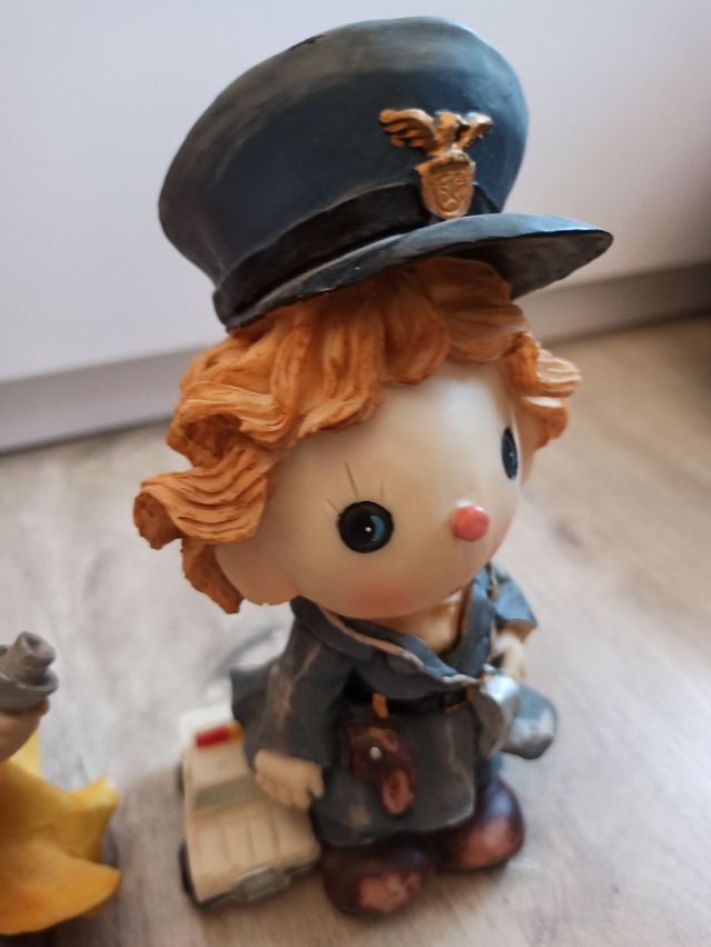 pareja de muñecos- hucha de silicona.