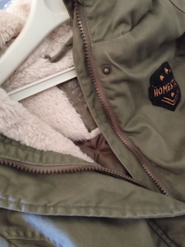 Chaqueta \/ Abrigo verde pistacho Talla M de segunda mano por 20 EUR en