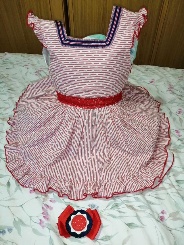vestido lolittos colección bike nuevo talla 5 y 6