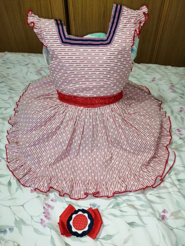 vestido lolittos colección bike nuevo talla 5 y 6