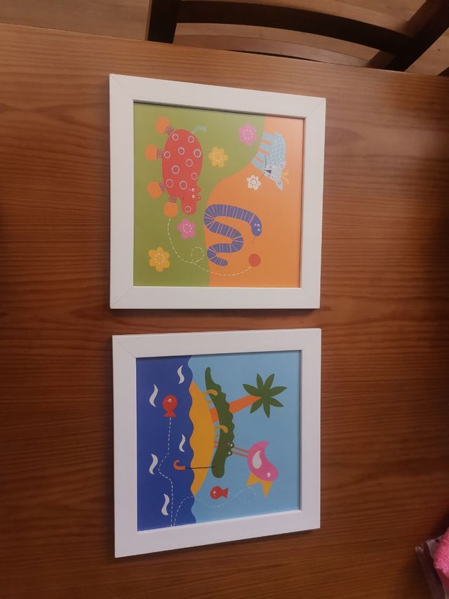 cuadros infantiles ikea