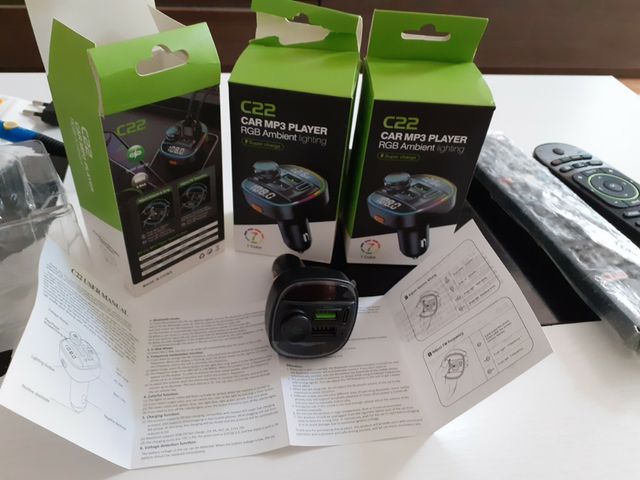 manos libres mp3 bluetooth coche toma mechero