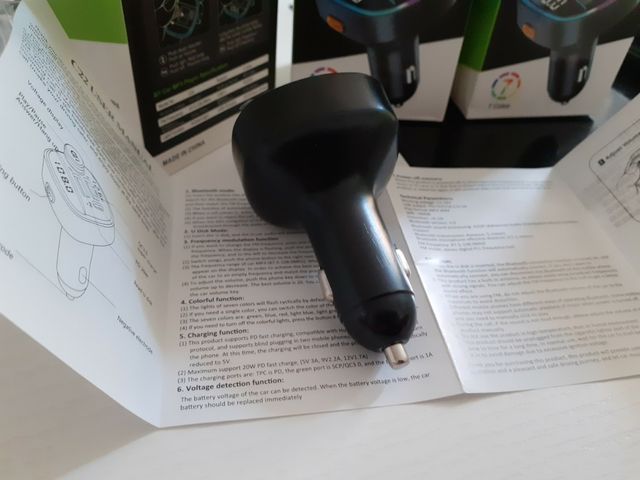 manos libres mp3 bluetooth coche toma mechero