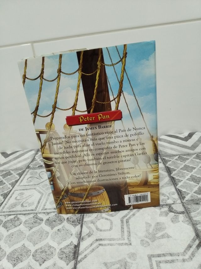 peter pan de geronimo stilton