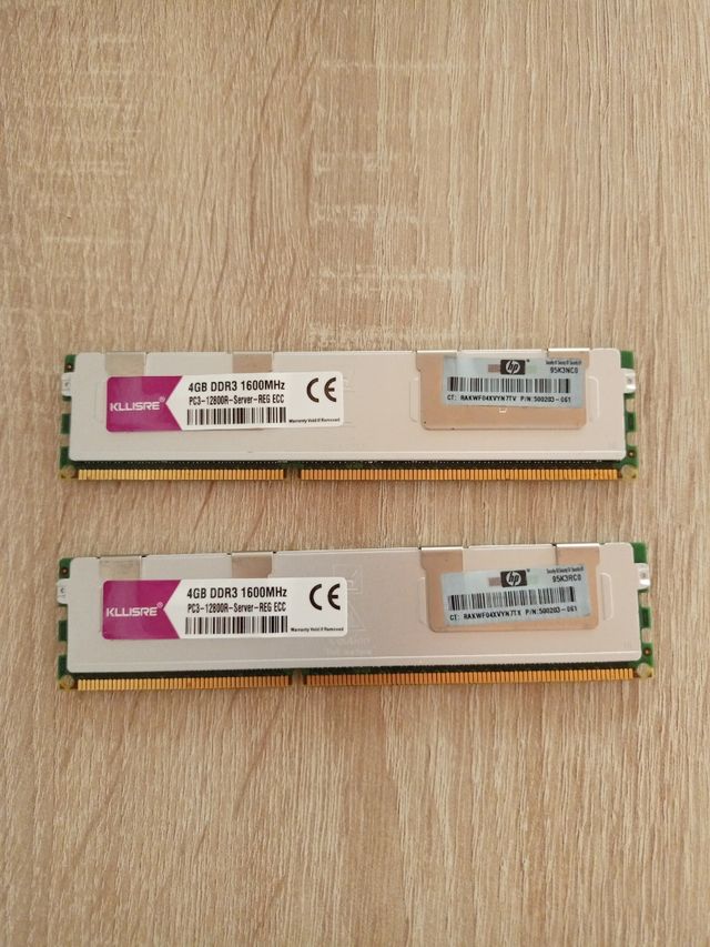 Ram 4Gb DDR3 ECC