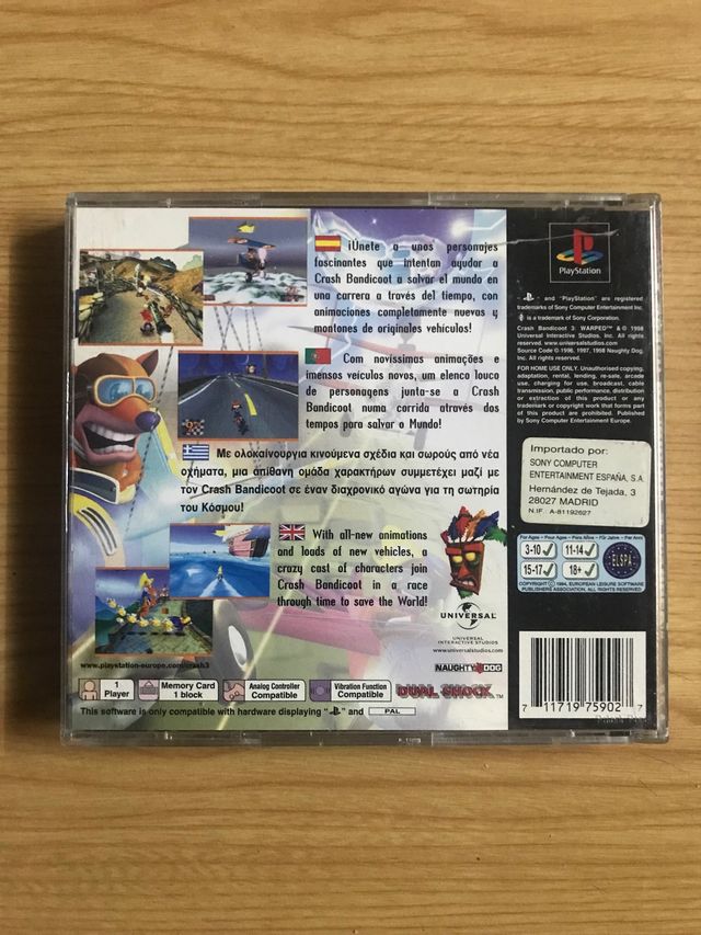 Crash Bandicoot 3 para PS1