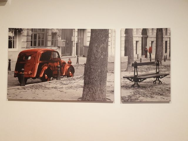 Cuadro Parisino Composición de dos piezas