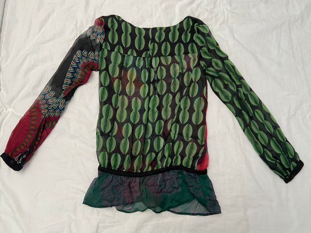 Blusa semitransparente Desigual