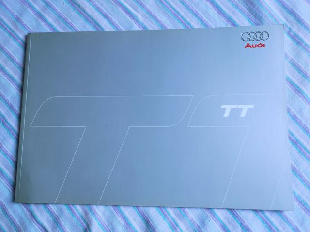 Catálogo comercial Audi TT. año 2006